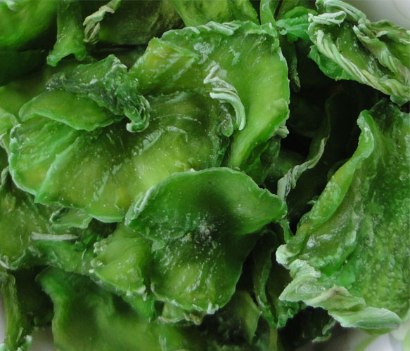 dehydrated lettuce flakes